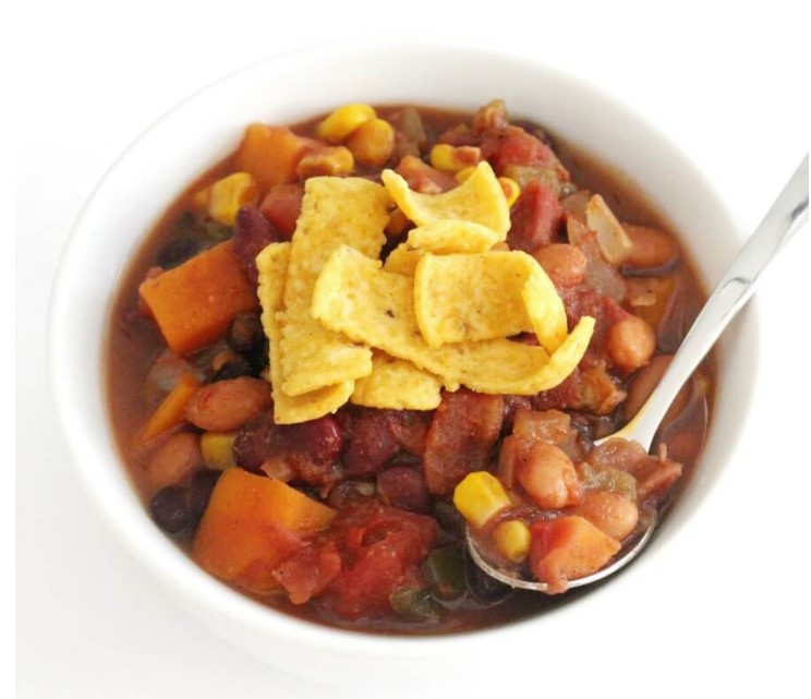 Simple Vegan Chili in the Crockpot [Gluten-Free, No Allergens]