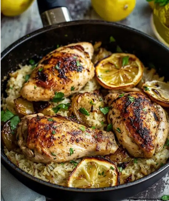 How to Make Chicken and Rice with Veggies [One-Pan]