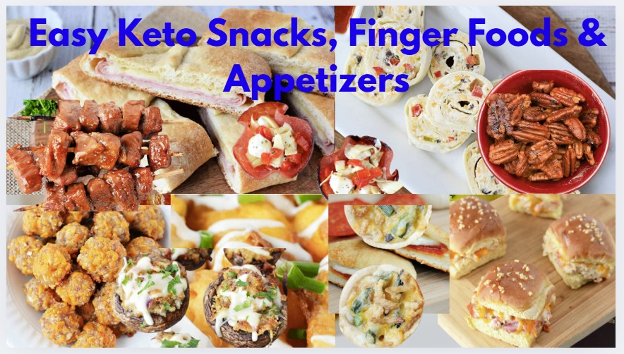 The Best Keto Snacks, Finger Foods & Appetizers Recipes | Easy Picks