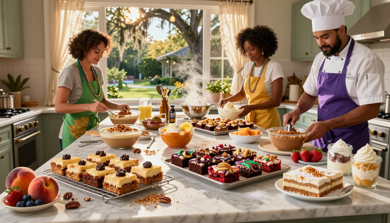 The Best 50 Low-Carb, Sugar-Free New Orleans Dessert-Bars/Ice-Cream Recipes