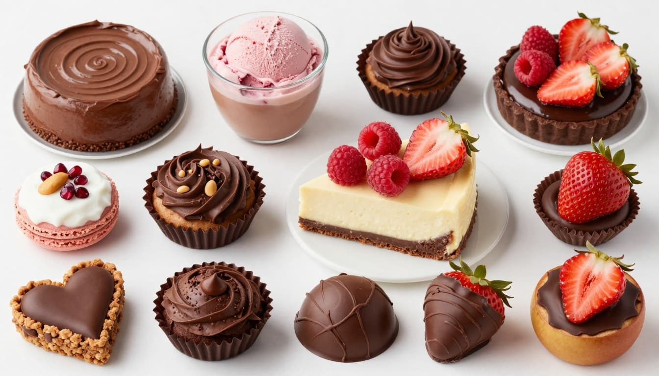 The Best Desserts Sugar Free or No-Sugar Added Valentine Recipes