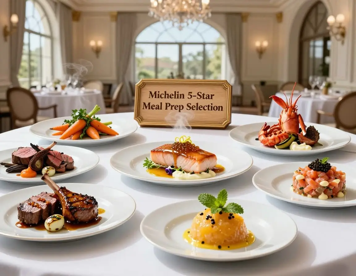The Best Michelin 5-Star Meal Prep Recipes: High-Protein/Low-Carb/Sugar Free