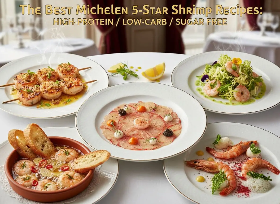 The Best Michelin 5-Star Shrimp Recipes: High-Protein/ Low-Carb/Sugar Free