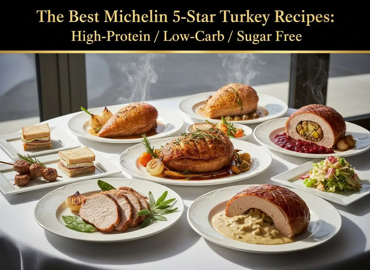 The Best Michelin 5-Star Turkey Recipes: High-Protein/Low-Carb/Sugar Free