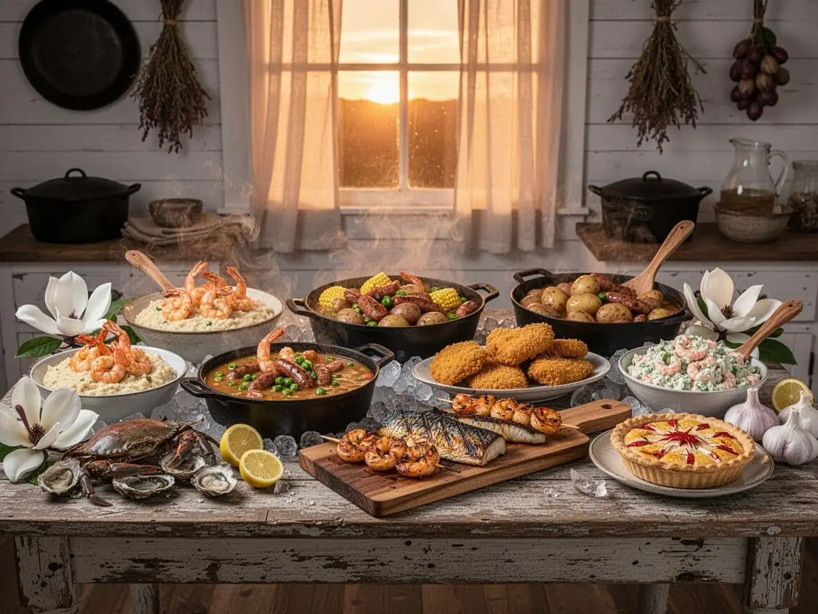 The Best Southern Seafood Recipes: High-Protein/Low-Carb/Sugar Free