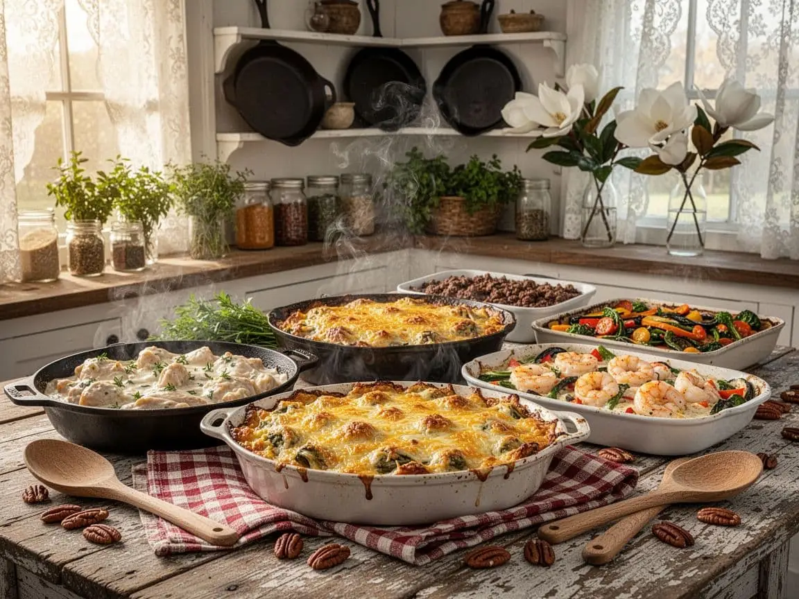 The Best Southern Casserole Recipes: High-Protein/Low-Carb/Sugar Free