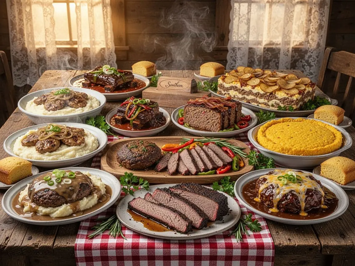 The Best Southern Beef Recipes: High-Protein/Low-Carb, Sugar Free