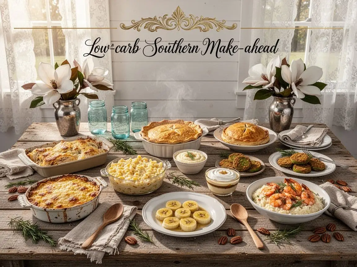 The Best Southern Make-Ahead Recipes: High-Protein/Low-Carb/Sugar Free